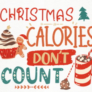 Free Christmas Calories SVG File
