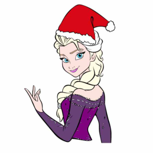 Free Elsa Christmas SVG