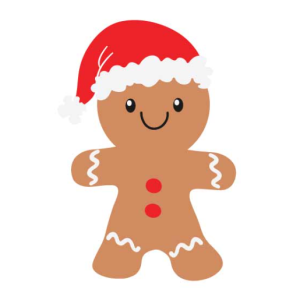 Free Gingerbread Santa SVG