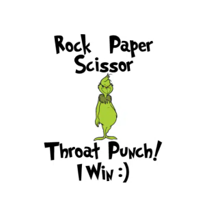 Free Grinch Throat Punch SVG
