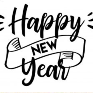 Free Happy New Year SVG Cut File