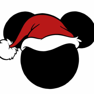 Free Mickey Mouse Christmas Hat SVG