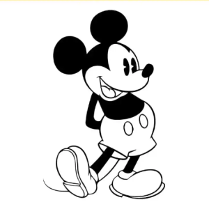 Free Mickey Mouse SVG Cut File