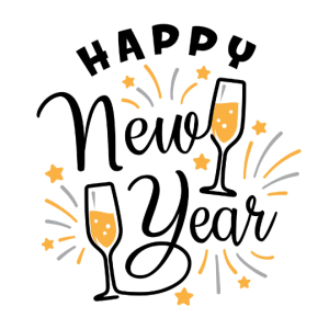 Free New Year SVG Cut File