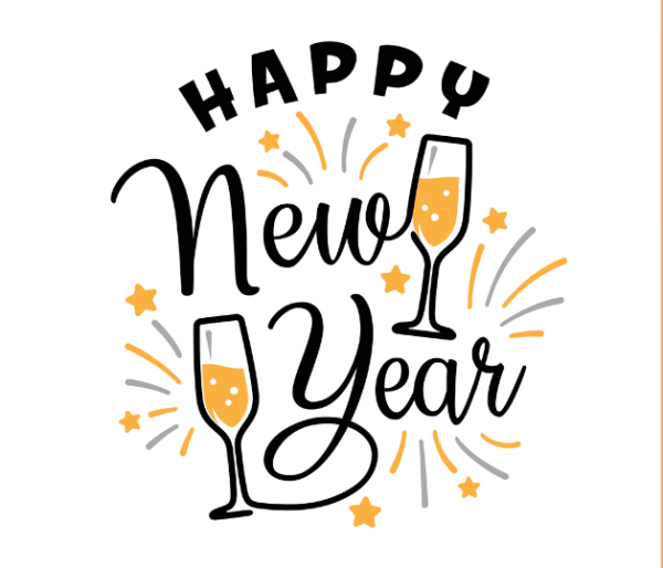 Free New Year SVG Cut File