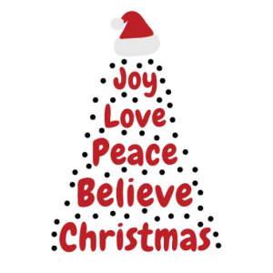 Free Quotes Christmas Tree SVG