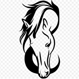 Free SVG Animal Head Horse Equine