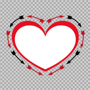 Free SVG Arrow Heart