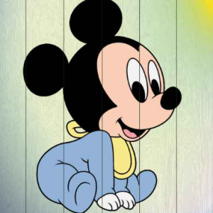 Free SVG Baby Mickey Mouse