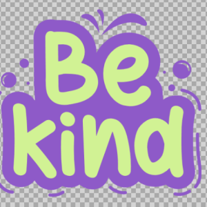 Free SVG Be Kind Quetos