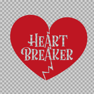 Free SVG Broken Heart