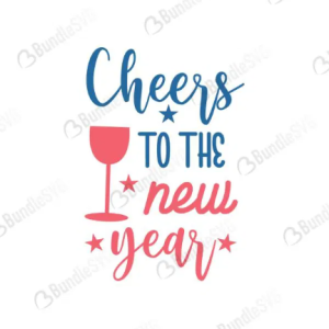 Free SVG Cheers To The New Year