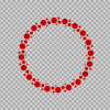 Free SVG Circle Dotted Monogram