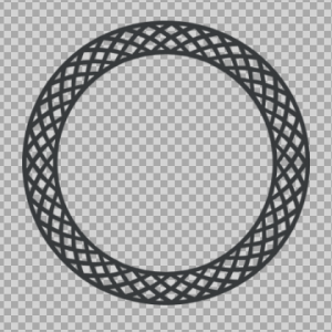 Free SVG Circle Monogram