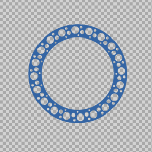 Free SVG Circle Monogram Frame Clipart