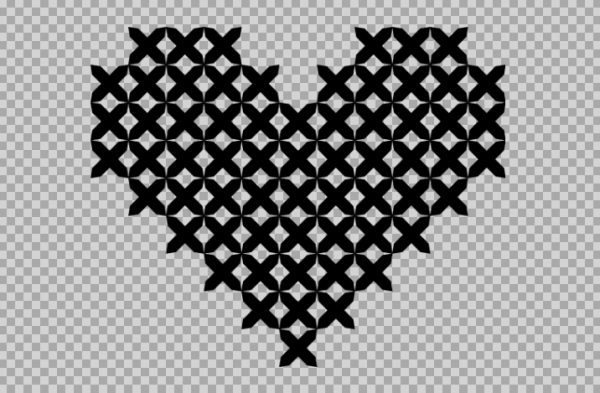 Free SVG Cross Stitch Heart