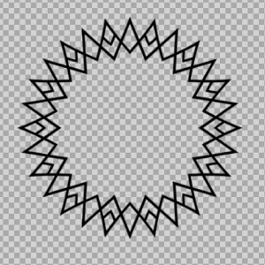 Free SVG Decorative Circle Monogram Frames