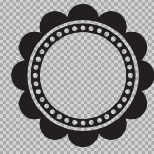 Free SVG Decorative Flower Circle