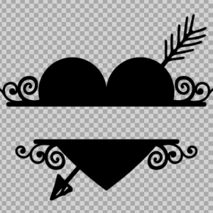 Free SVG Decorative Ornamental Heart