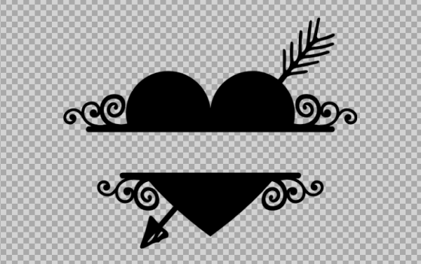 Free SVG Decorative Ornamental Heart