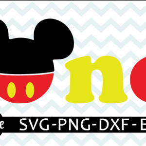 Free SVG Disney First Birthday