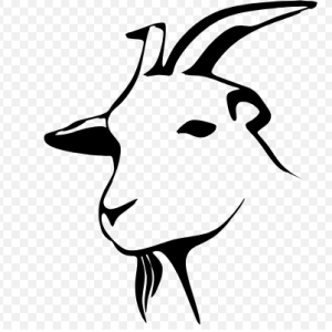 Free SVG Farm Animal Logo Goat