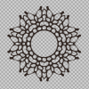 Free SVG Floral Monogram Frame