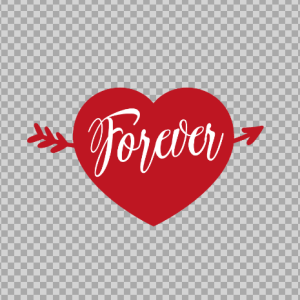 Free SVG Forever Arrow Heart