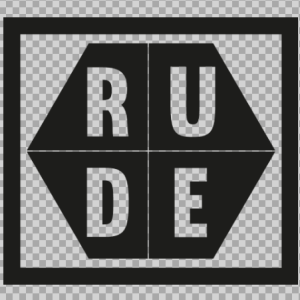 Free SVG Framed Rude Sign Quetos