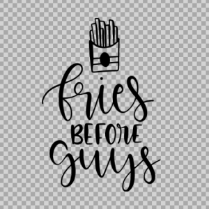Free SVG Fries Before Guys Quetos