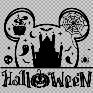 Free SVG Halloween Sign, Haunted House, Kids Sweatshirt Design