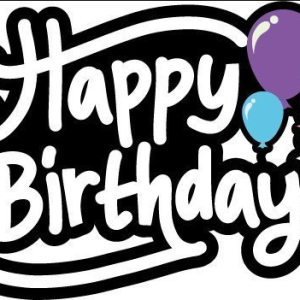 Free SVG Happy Birthday Design