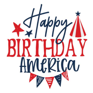 Free SVG Happy birthday America