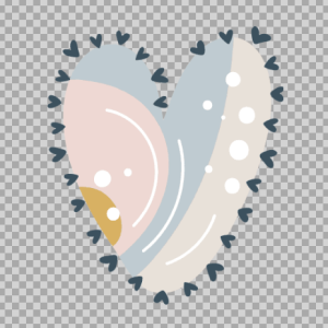 Free SVG Heart Boho Design With Dots