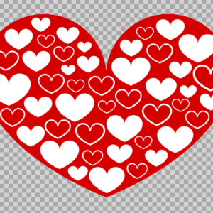 Free SVG Heart Made Of Hearts