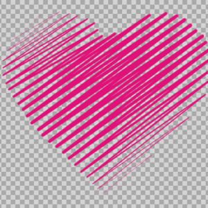 Free SVG Heart Made Of Lines