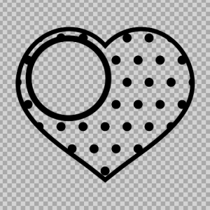 Free SVG Heart Monogram