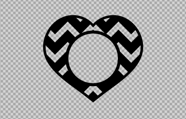 Free SVG Heart Monogram
