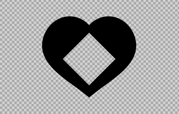 Free SVG Heart Monogram Decoration
