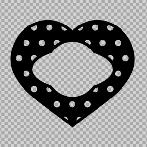 Free SVG Heart Monogram Love