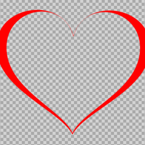 Free SVG Heart Outline Clipart