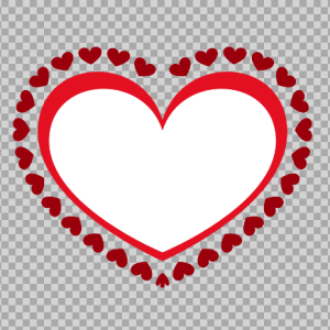 Free SVG Heart Shape Monogram