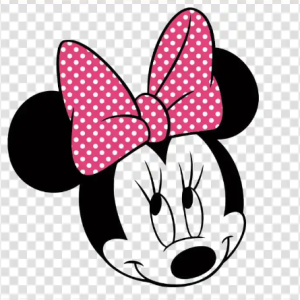 Free SVG Minnie Mouse Face Layered
