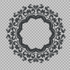 Free SVG Monogram Frame Decorative