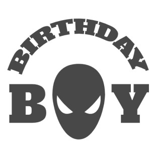 Free SVG Spiderman Birthday Shirt