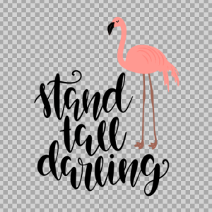 Free SVG Stand Tall Darling Quetos
