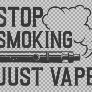 Free SVG Stop Smoking Just Vape Quetos