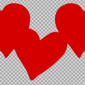 Free SVG Three Hearts Love