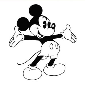 Free Silhouette Cameo Mickey Mouse SVG