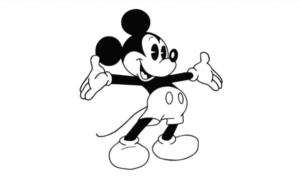 Free Silhouette Cameo Mickey Mouse SVG